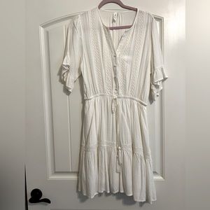 Prairiecore Cream dress size Large